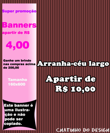Arranha-céu largo 160x600
