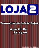 Personalização inicial Loja2