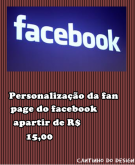 Personalização Fan Page Facebook