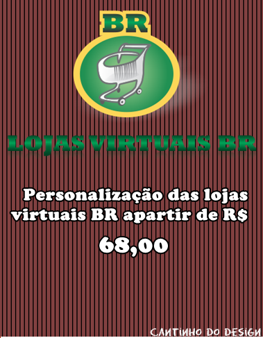 Personalização lojas virtuais BR